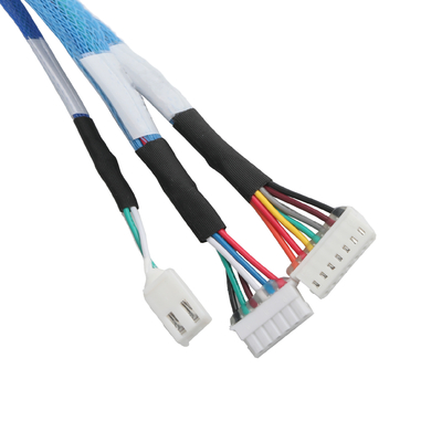 HSG LHE PHSD-T/PHB-T 30P To 5264-6Y And 5264-7Y White VH-2Y 24AWG Braid 8.0mm Tape W=30MM OEM / ODM